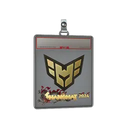 Sticker Slab | HEROIC (Gold) | Shanghai 2024
