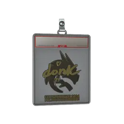 Sticker Slab | donk (Gold) | Copenhagen 2024