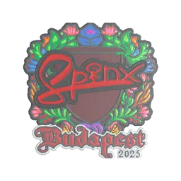 Sticker | Spinx (Embroidered) | Budapest 2025