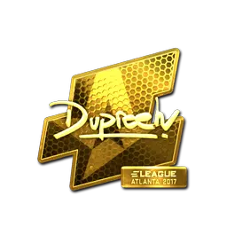 Sticker | dupreeh (Gold) | Atlanta 2017