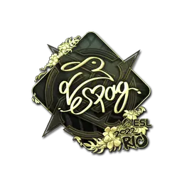 Sticker | es3tag (Gold) | Rio 2022