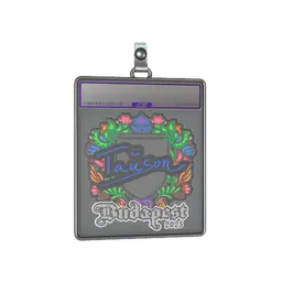 Sticker Slab | Tauson (Embroidered) | Budapest 2025