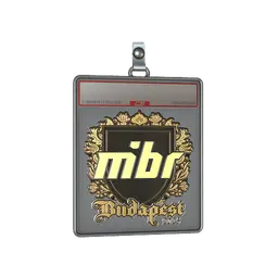 Sticker Slab | MIBR (Gold) | Budapest 2025