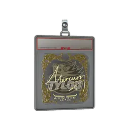 Sticker Slab | Mercury (Gold) | Austin 2025