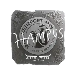 Sticker | hampus (Foil) | Austin 2025