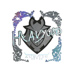 Sticker | Heavygod (Holo) | Austin 2025