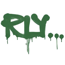 Sealed Graffiti | Rly (Jungle Green)