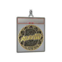 Sticker Slab | alex666 (Gold) | Cologne 2026