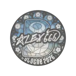 Sticker | alex666 | Cologne 2026