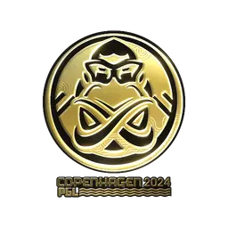 Sticker | ENCE (Gold) | Copenhagen 2024