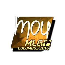 Sticker | mou (Gold) | MLG Columbus 2016
