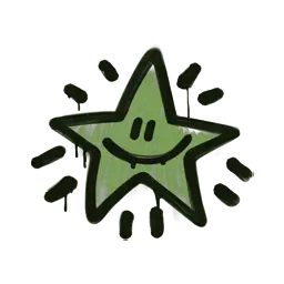 Sealed Graffiti | Shining Star (Battle Green)