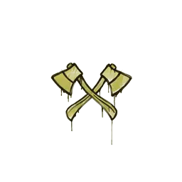 Sealed Graffiti | X-Axes (Tracer Yellow)