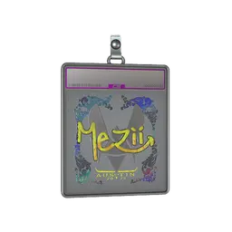 Sticker Slab | mezii (Holo) | Austin 2025