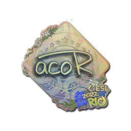 Sticker | acoR (Holo) | Rio 2022