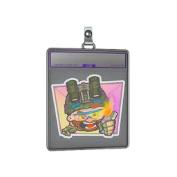 Sticker Slab | Try Hard (Holo)