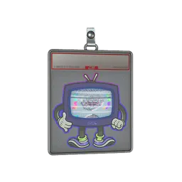 Sticker Slab | Global TV (Lenticular)