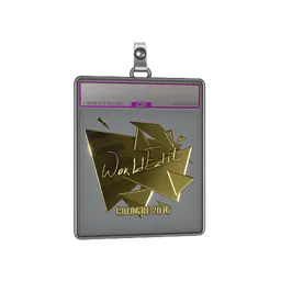 Sticker Slab | WorldEdit (Gold) | Cologne 2016