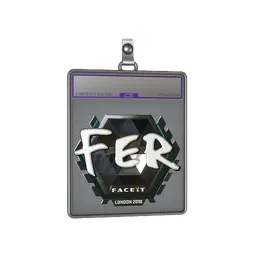 Sticker Slab | fer (Foil) | London 2018