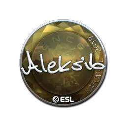 Sticker | Aleksib (Foil) | Katowice 2019