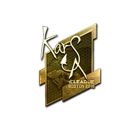 Sticker | Karsa (Gold) | Boston 2018