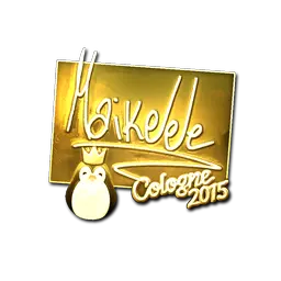 Sticker | Maikelele (Gold) | Cologne 2015