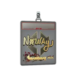 Sticker Slab | noway (Gold) | Shanghai 2024
