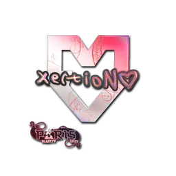 Sticker | xertioN (Holo) | Paris 2023