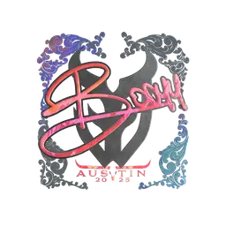 Sticker | bodyy (Holo) | Austin 2025