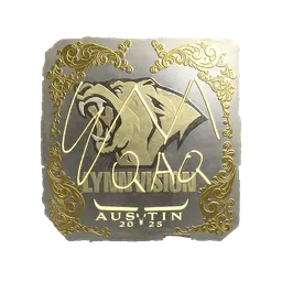 Sticker | EmiliaQAQ (Gold) | Austin 2025