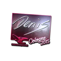 Sticker | denis (Foil) | Cologne 2015