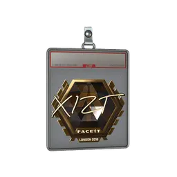 Sticker Slab | Xizt (Gold) | London 2018
