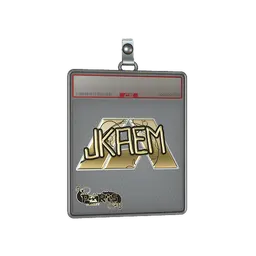 Sticker Slab | jkaem (Gold) | Paris 2023