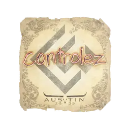 Sticker | controlez | Austin 2025