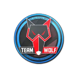 Sticker | MTS GameGod Wolf | Cologne 2014