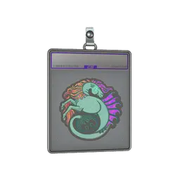 Sticker Slab | Hippocamp (Holo)