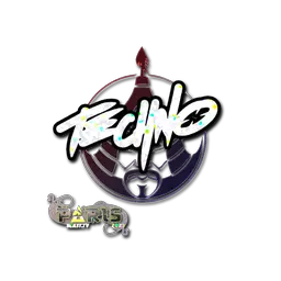 Sticker | Techno4K (Glitter) | Paris 2023