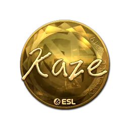 Sticker | Kaze (Gold) | Katowice 2019