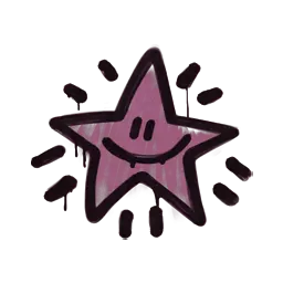 Sealed Graffiti | Shining Star (Princess Pink)