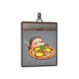 Sticker Slab | Pineapple On Pizza (Lenticular)
