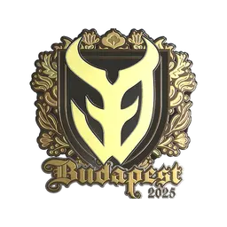 Sticker | 3DMAX (Gold) | Budapest 2025