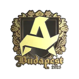 Sticker | Aurora (Gold) | Budapest 2025