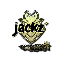 Sticker | JaCkz (Gold) | Antwerp 2022
