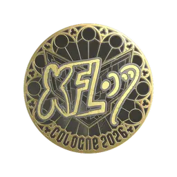 Sticker | xfl0ud (Gold) | Cologne 2026