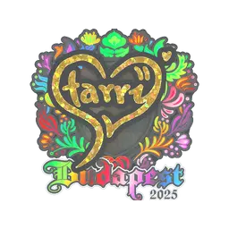 Sticker | Starry (Holo) | Budapest 2025