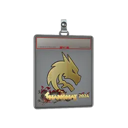 Sticker Slab | Team Spirit (Gold) | Shanghai 2024