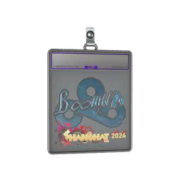 Sticker Slab | Boombl4 (Glitter) | Shanghai 2024