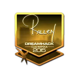 Sticker | rallen (Gold) | Cluj-Napoca 2015