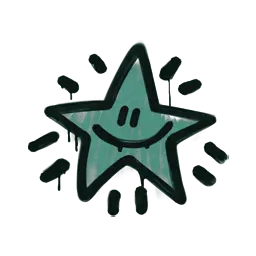Sealed Graffiti | Shining Star (Frog Green)