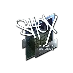 Sticker | shox (Foil) | Boston 2018